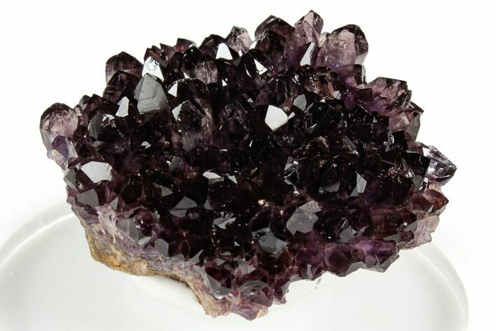 Dark Purple Amethyst Cluster - Alacam Mine, Turkey #347633